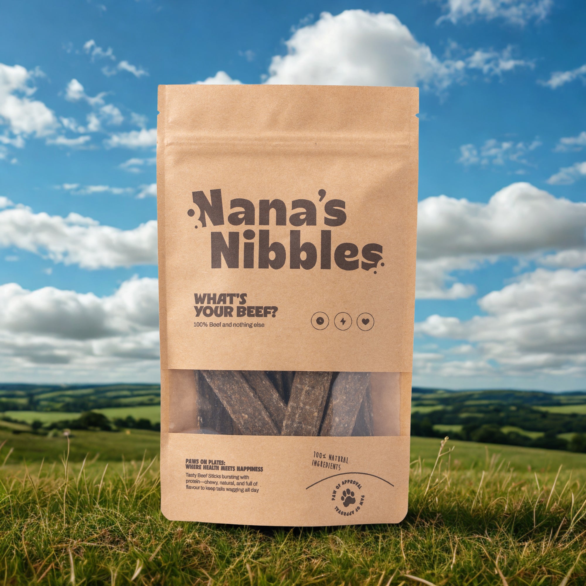 What's your beef? 100% Natural Beef Sticks