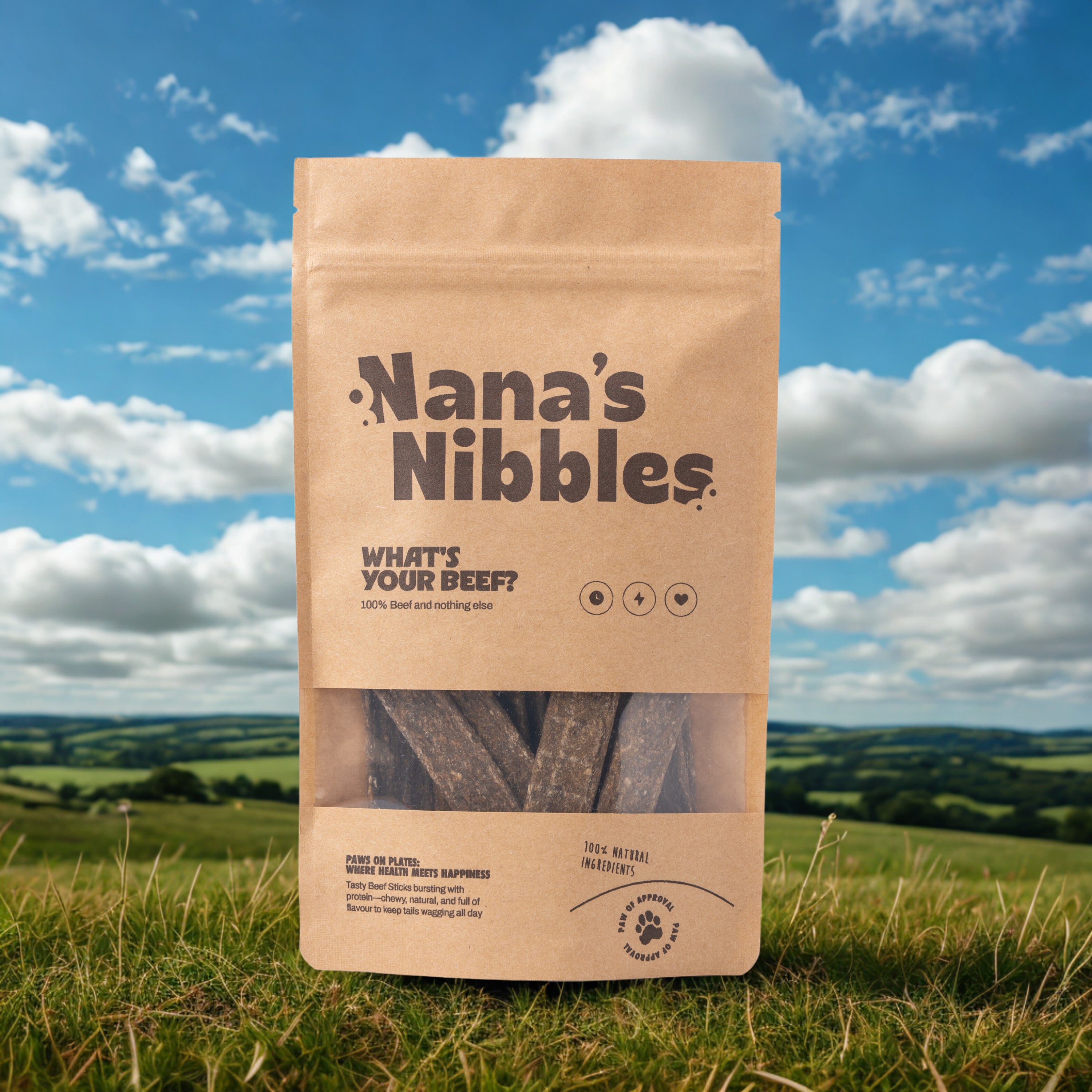 What's your beef? 100% Natural Beef Sticks